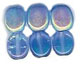 Half Rainbow Glass Beads - click here for large view